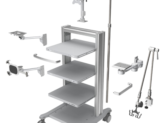 Accessories for endoscope cart