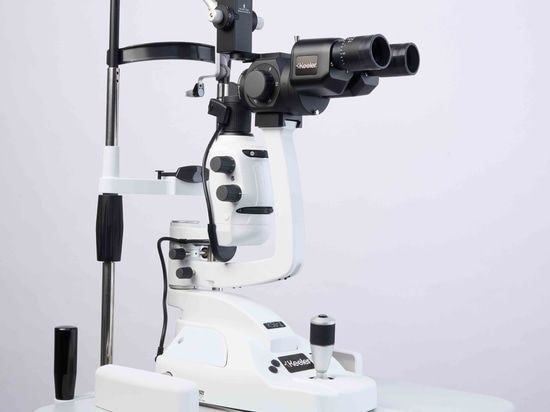 Keeler ZKAT on a Keeler Z-style slit lamp