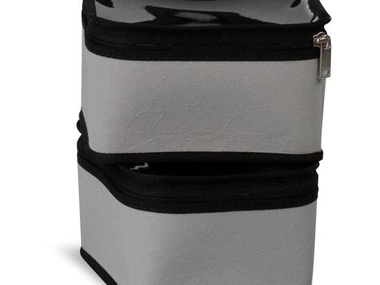 Organization boxes cool grey