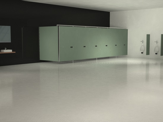 Bathroom cubicles in sandwich panels