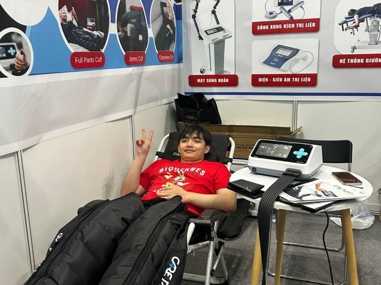 CarePump at the Pharmedi Vietnam fair
