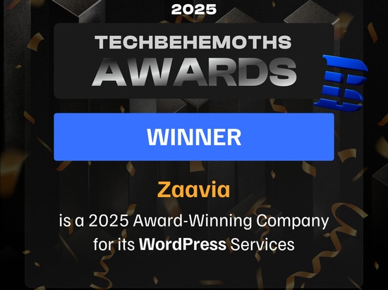 TECHBEHEMOTH 2025 AWARD FOR WordPress services