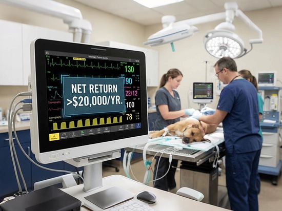 How Can a Veterinary Patient Monitor Boost Your Clinic’s Revenue by $25,000?