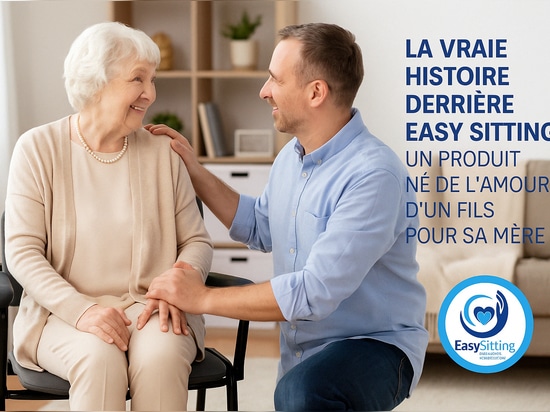 The true story behind Easy Sitting: a product born out of a son's love for his mother