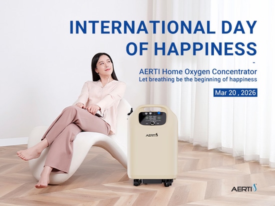 Happiness is the freedom to breathe: AERTI Home Oxygen Concentrator