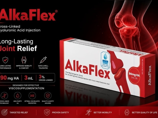 AlkaFlex 90 mg Cross-Linked Hyaluronic Acid Intra-Articular Injection