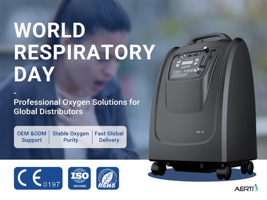 World Respiratory Day – AERTI Oxygen Concentrator Empowering the Global Market