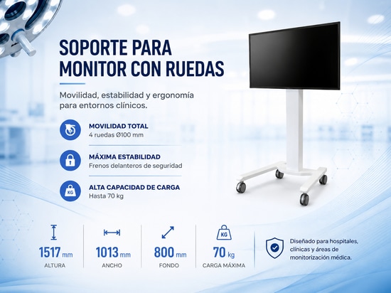 Mobile Monitor Stand