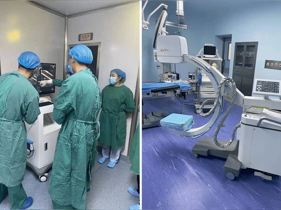 A Class II public hospital has introduced a high-power mobile C-arm X-ray machine from Mednova