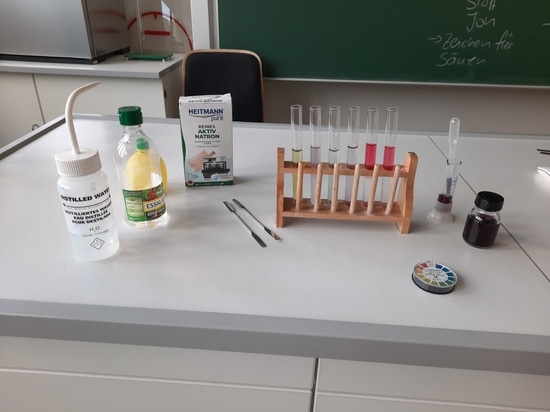 Modern Ultra Pure Water Technology for Practice-Oriented Science Education