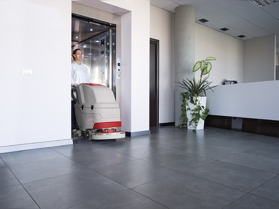 Antea: the professional floor scrubber for cleaning healthcare environments