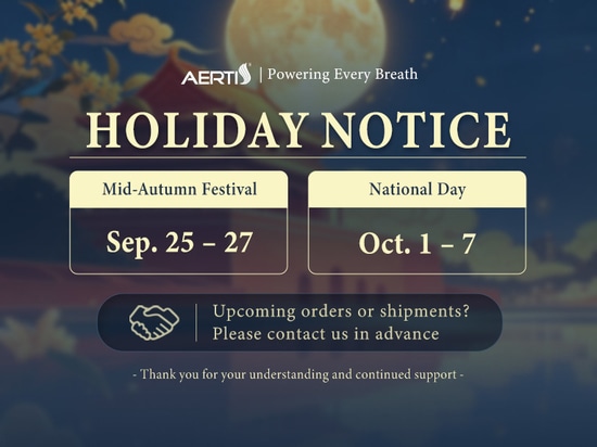 AERTI Mid-Autumn Festival and National Day Holiday Notice