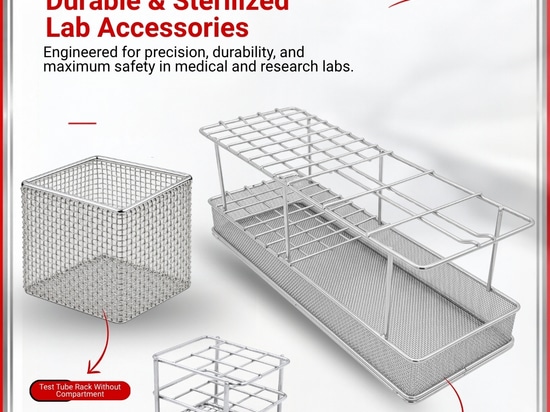 High-Grade Stainless Steel Baskets & Medical Accessories for Lab Sterilization
