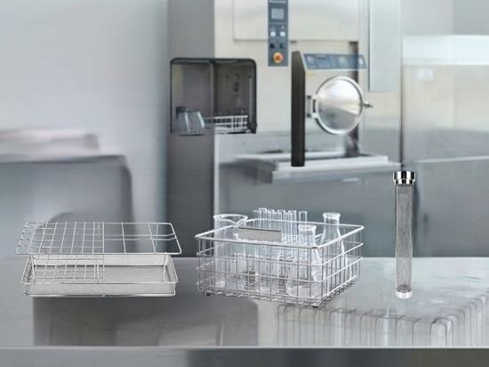 High-Precision Stainless Steel Mesh Baskets for Hospital & Lab Sterilization