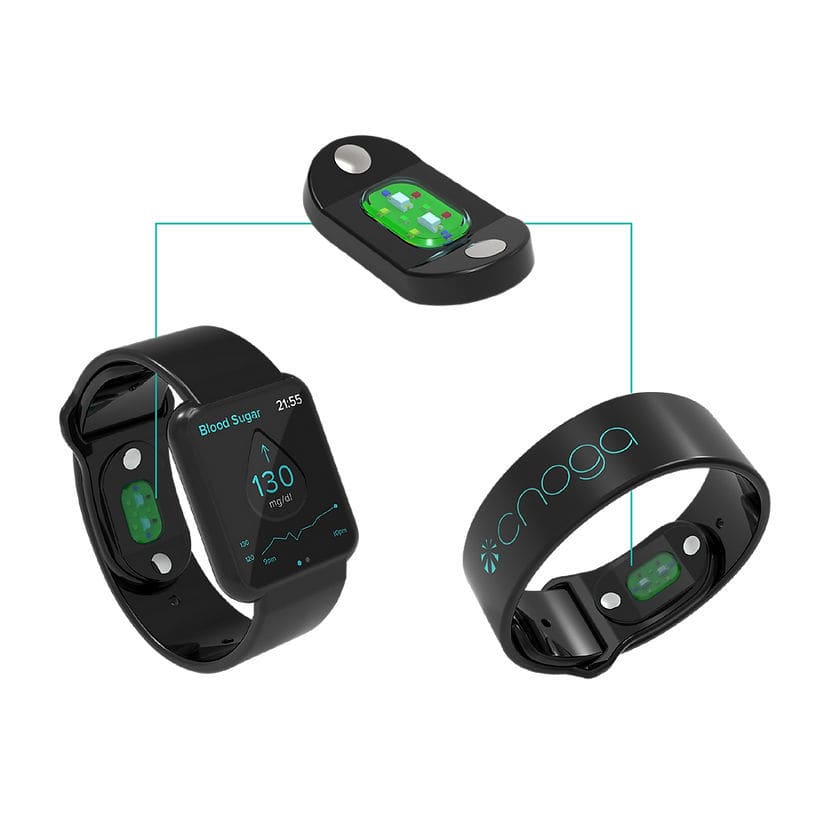 ウェアラブルデバイス患者モニター - CNOGA MEDICAL - 心拍数 / 血圧