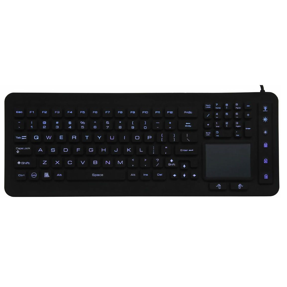 タッチパッド付きキーボード - P-M08TP-BL - Shenzhen PAC Tec
