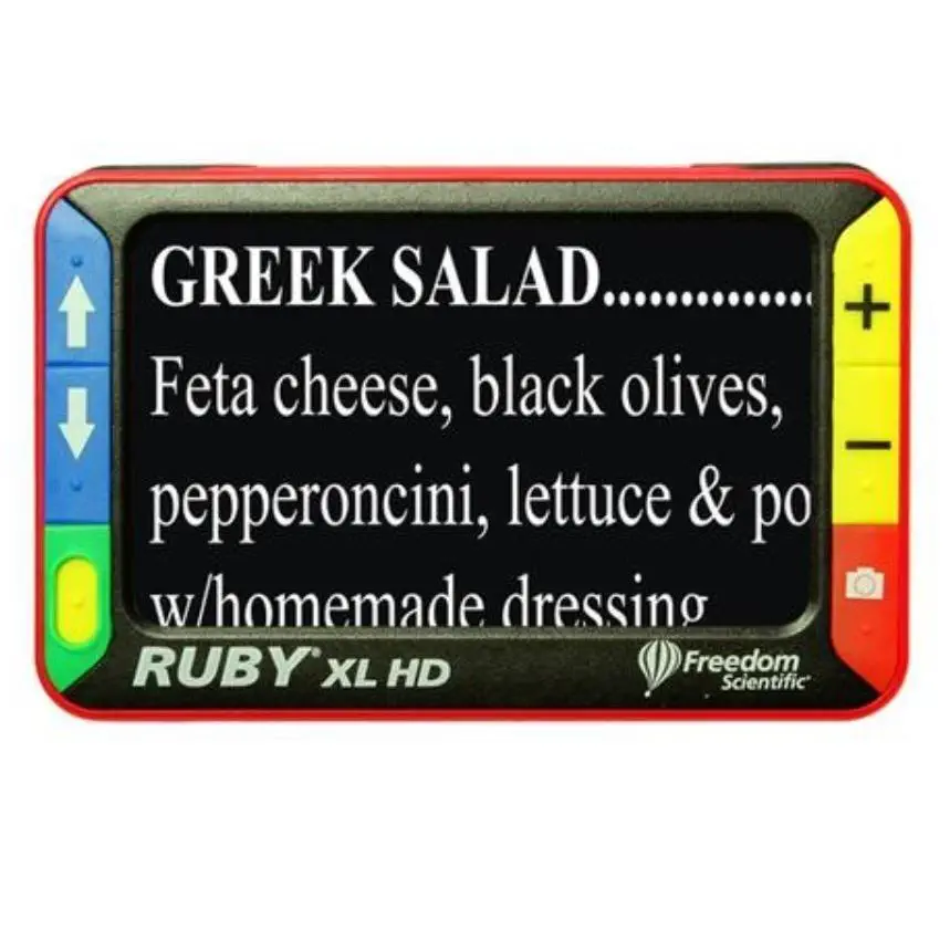 デジタルループ - RUBY® XL HD - Freedom Scientific