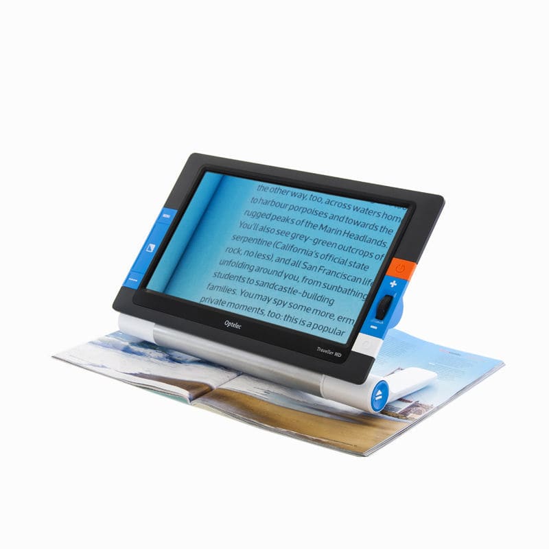 新品未使用携帯型拡大読書器Optelec Travelldr HD携帯バッグ付き