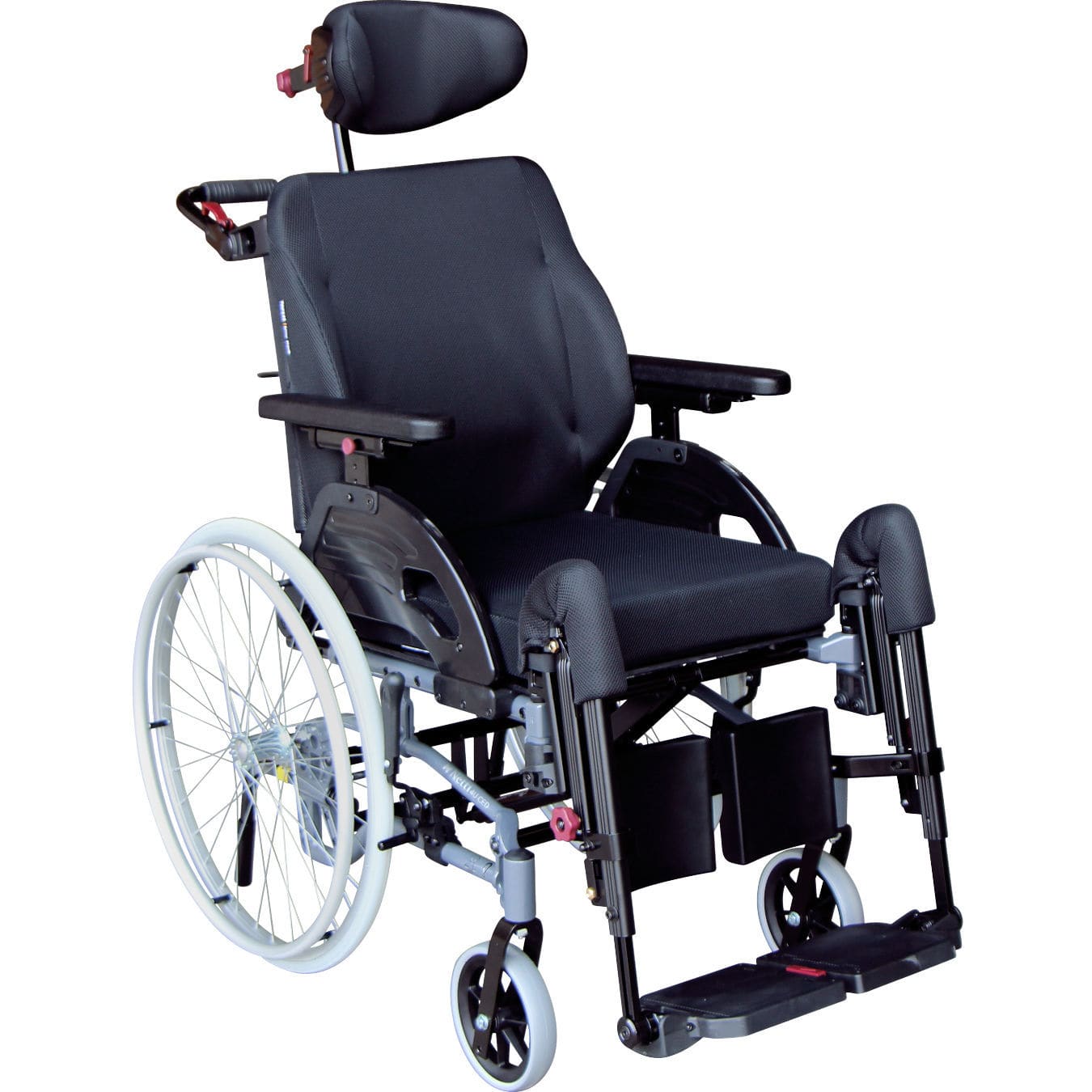 介護用車椅子 Netti 4U CE Plus リクライニング ティルト 可能 手動式車椅子 - 4U CED - Alu Rehab - 屋内用 / 折りたたみ式