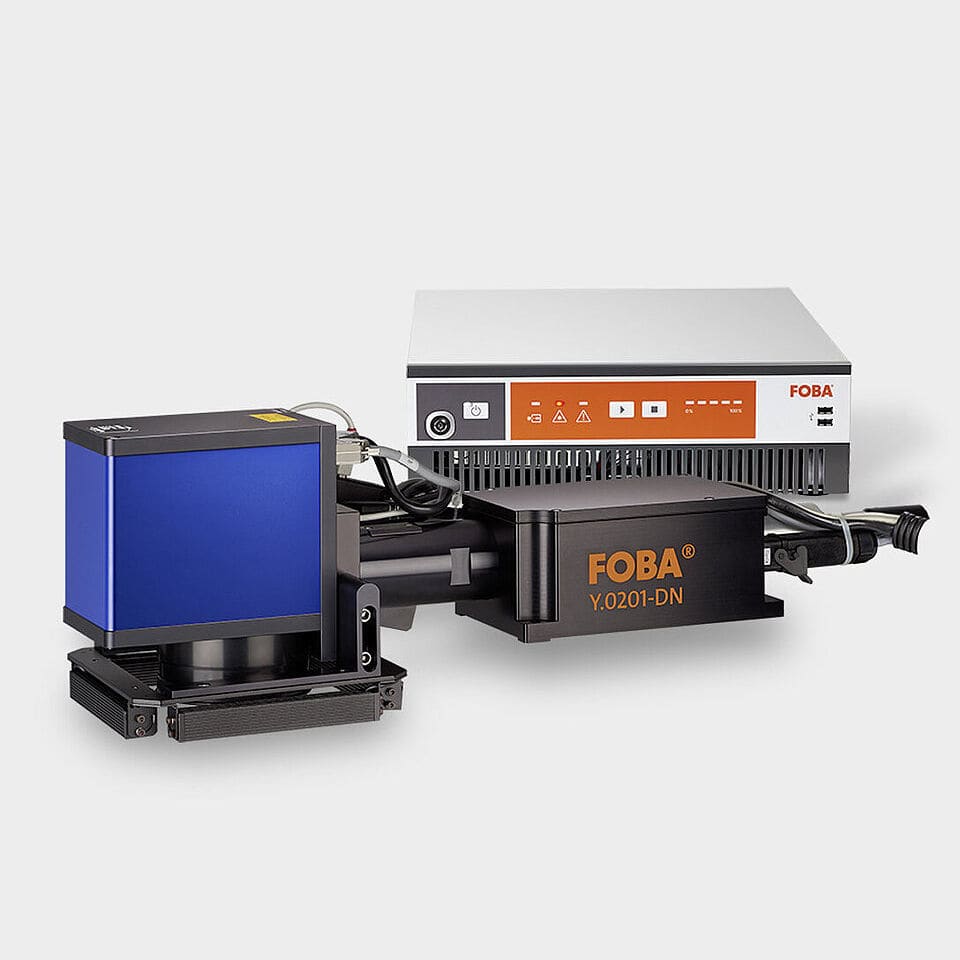 レーザーマーキング装置 Y.0201DN FOBA Laser Marking + Engraving, ALLTEC GmbH