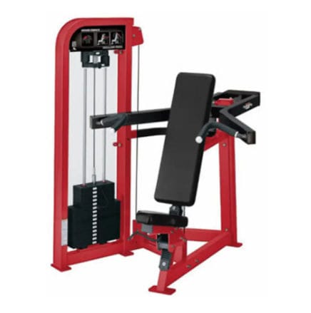 HAMMERSTRENGTH ショルダープレス ウエイトトレーニングマシン 赤 ショルダープレスマシン - HAMMER STRENGTH - Life Fitness