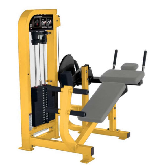 アブドミナルクランチマシン - HAMMER STRENGTH - Life Fitness