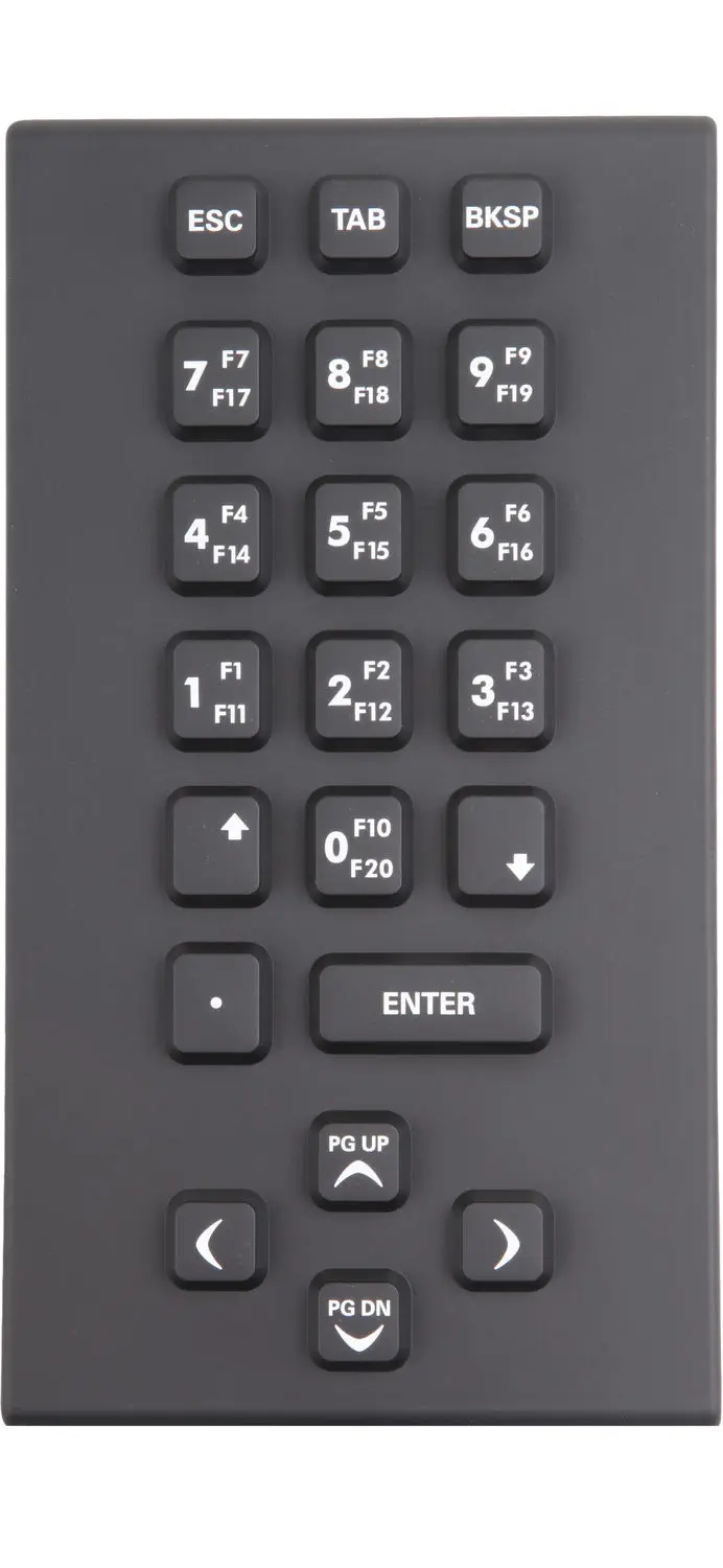 シリコンキーボード - SIK 21 - PrehKeyTec GmbH - USB / 衛生 / 洗える