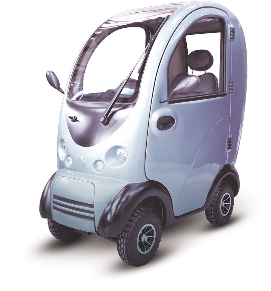 電動体が不自由な方用スクーター - The Cabin Car - Scooterpac - 4輪 / キャビン付