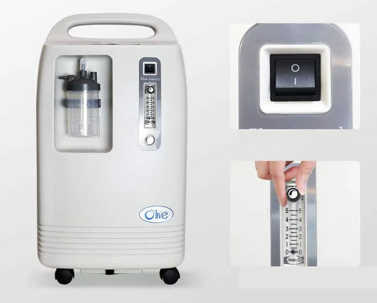 【医療用】酸素濃縮発生器Olive-5S 自宅療養用酸素濃縮器 - OLV-5S - Zhengzhou Olive Electronic