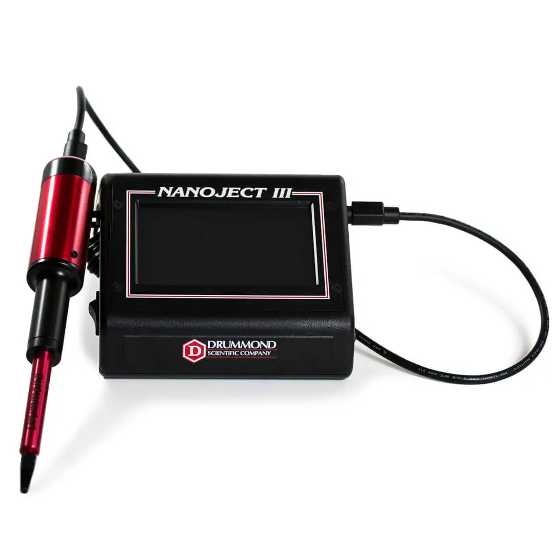 手動マイクロ インジェクター - Nanoject III - Drummond Scientific
