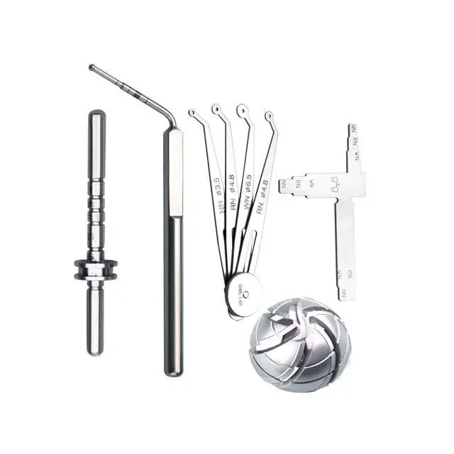 歯科技工　工具　おまとめ 歯科インプラント器具一式 - 0.15 - Shanghai LZQ Precision Tool