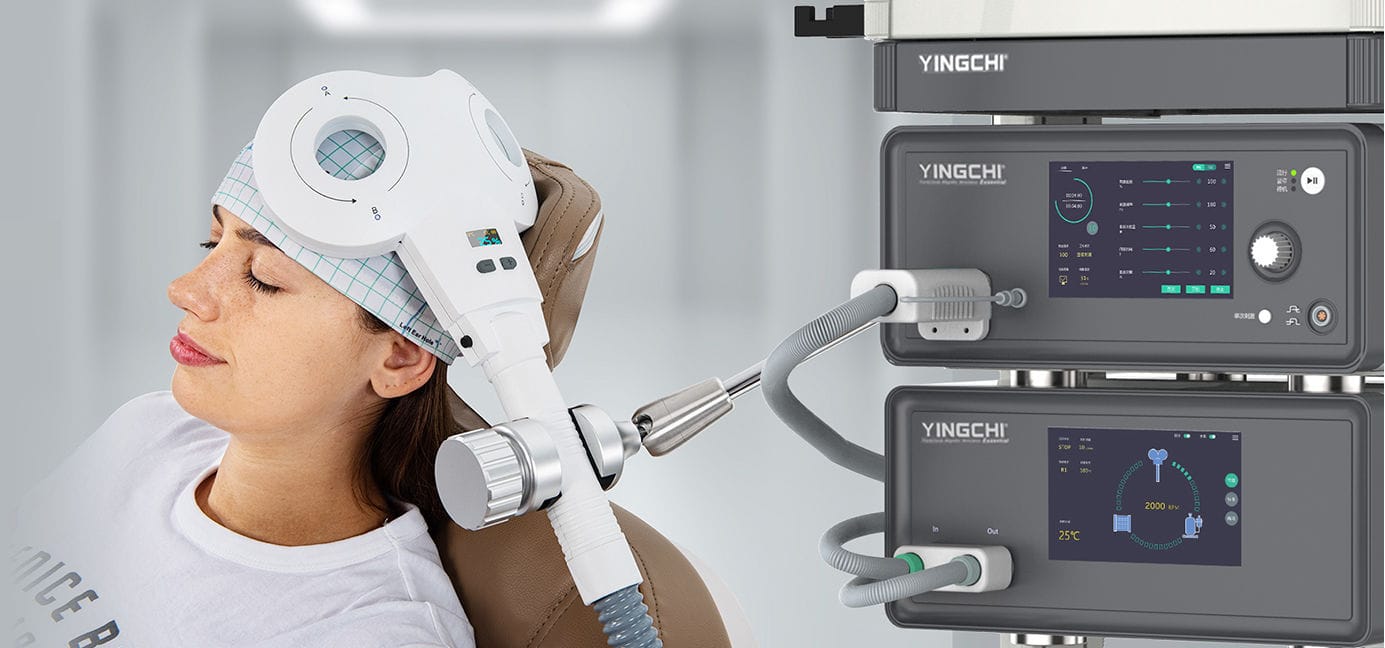 TMS　同梱 ТМС + rTMS経頭蓋磁気刺激装置 - STM 9000 - EB Neuro