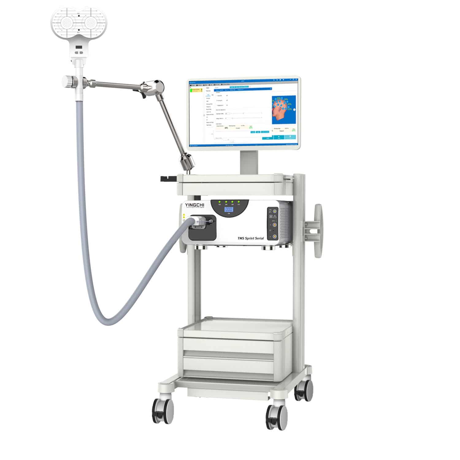 TMS　同梱 ТМС + rTMS経頭蓋磁気刺激装置 - STM 9000 - EB Neuro
