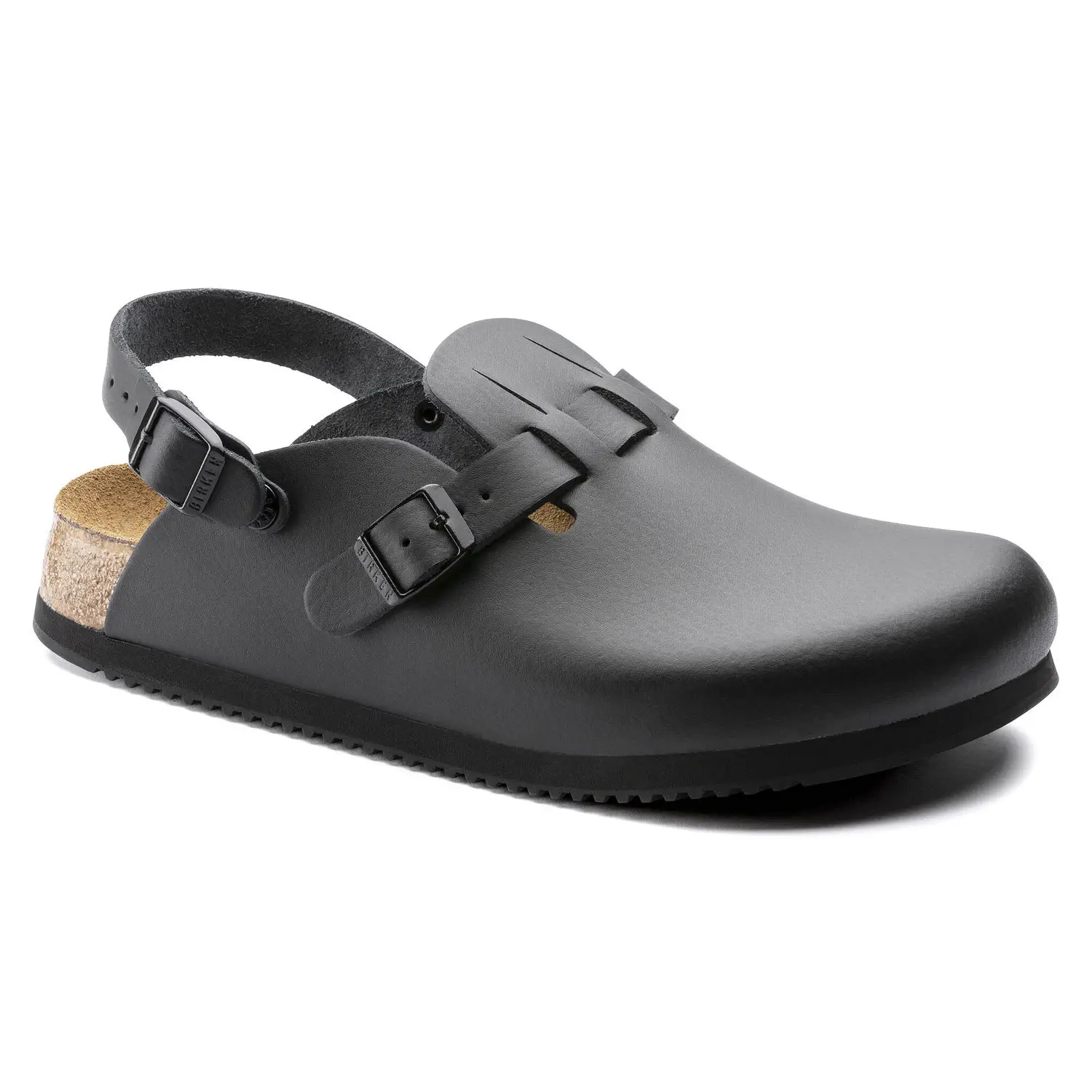 男女用サボシューズ - Kay SL - Birkenstock - 滑り防止 / 白 / 黒
