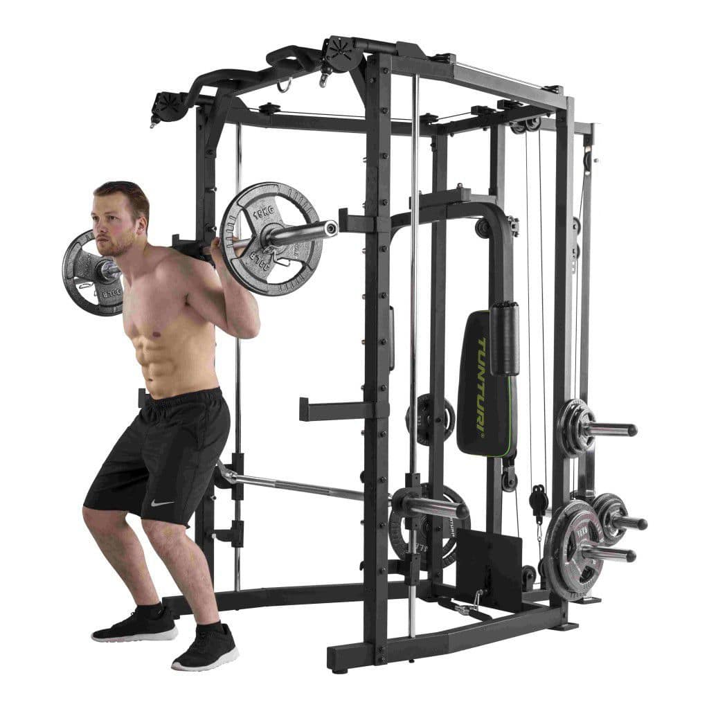 HOME GYM EX　ウェイトトレーニングマシーン トラクションバー付きスミスマシン - SM80 - Tunturi