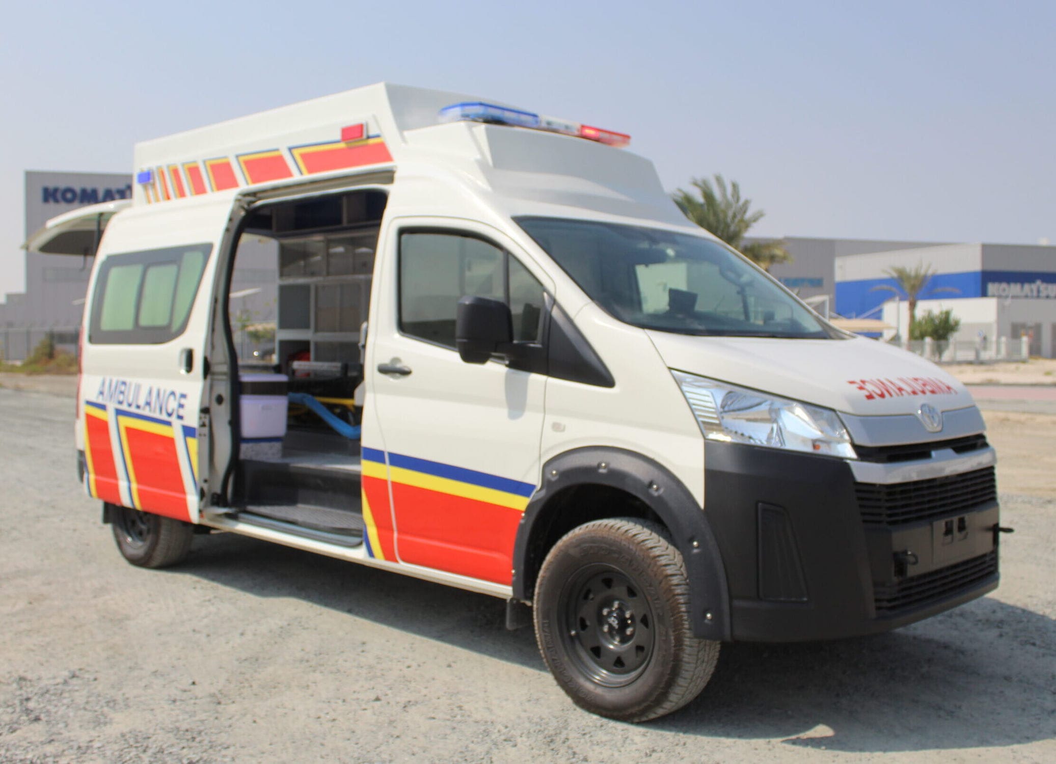 ワゴン車タイプ救急車 Hiace 4WD Abronn 4