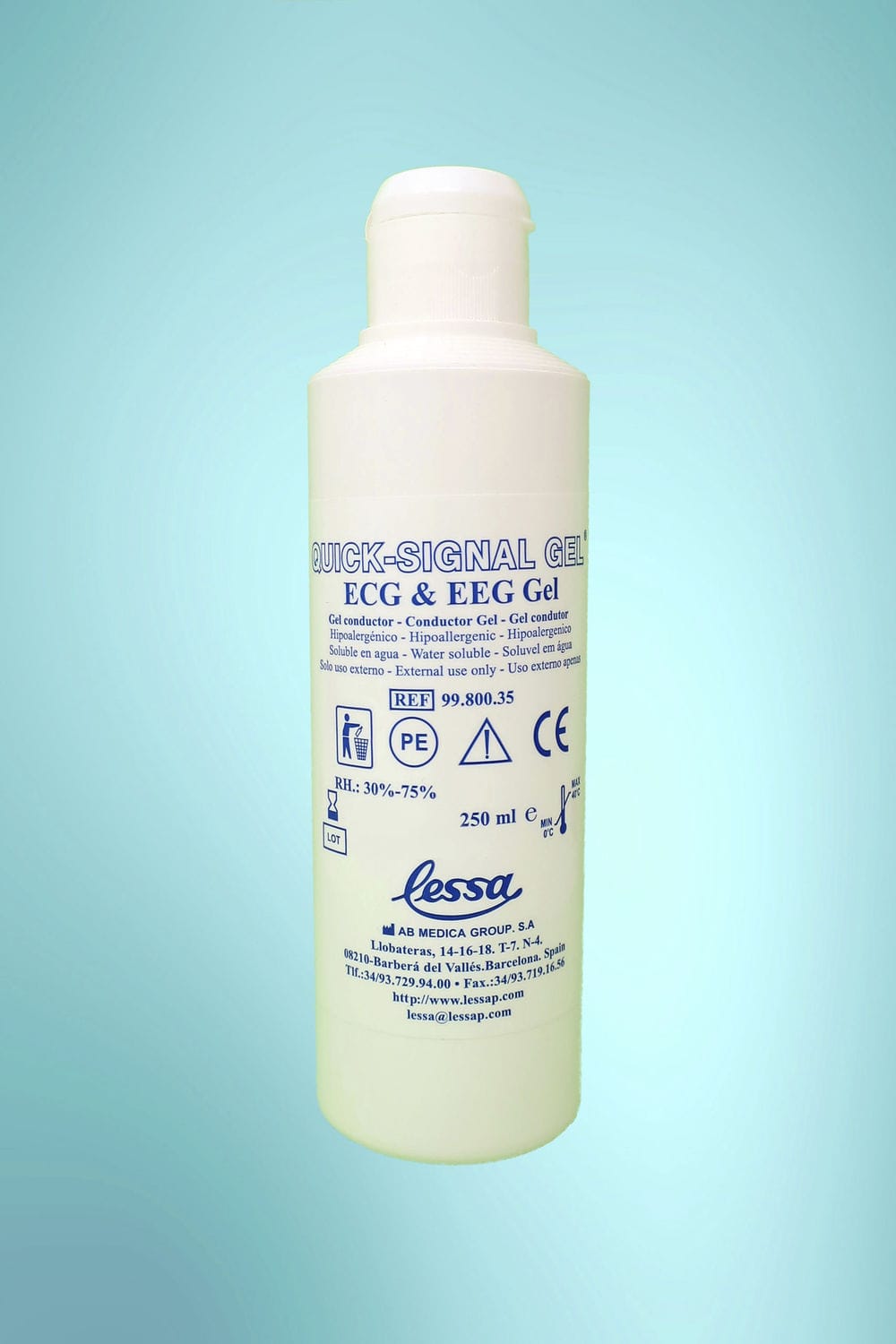 モニタリング用電極用ジェル - 9980035 - Lessa - ECG