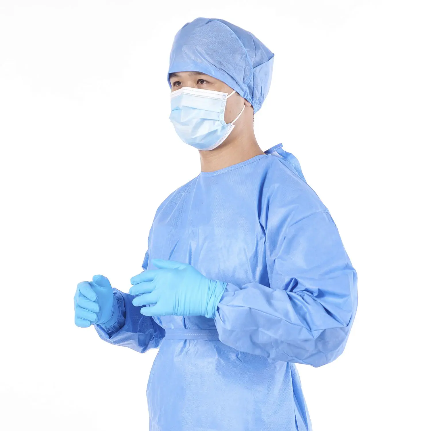 使い捨て手術着 - Allmed Medical Products - 男女用 / 不織布 / 無菌