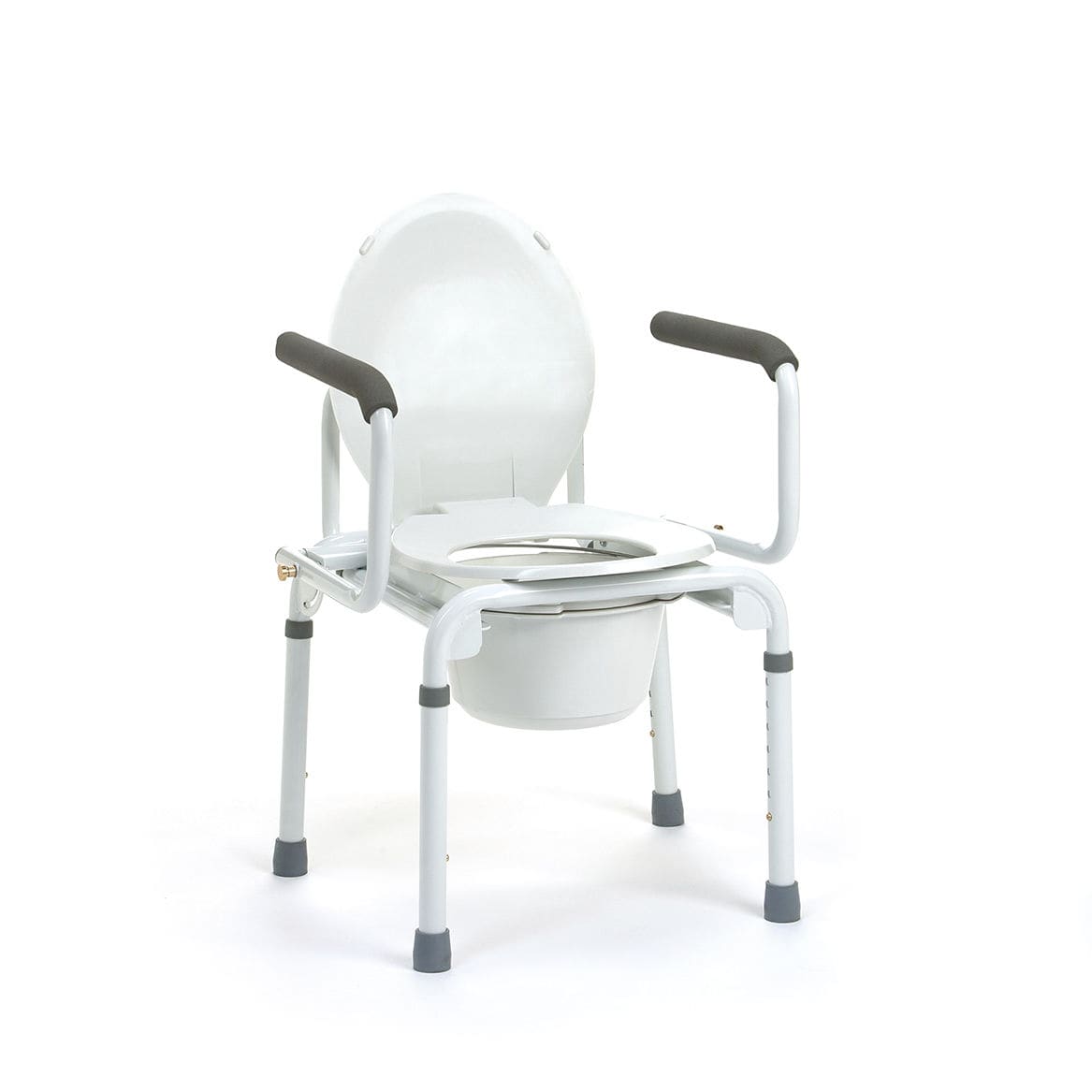 肘掛け付きトイレチェア Stacy Vermeiren Medical Equipment 移動困難者用 / 高さ調節可能な