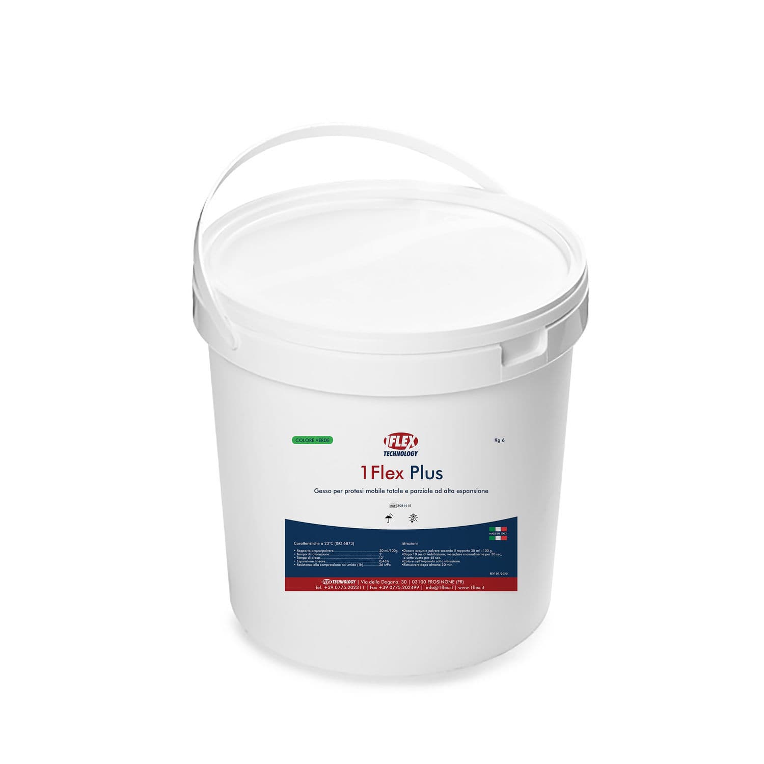 石膏歯科材料 - 3081415 - 1Flex Technology - 石製 / 義歯用 / 粉末状