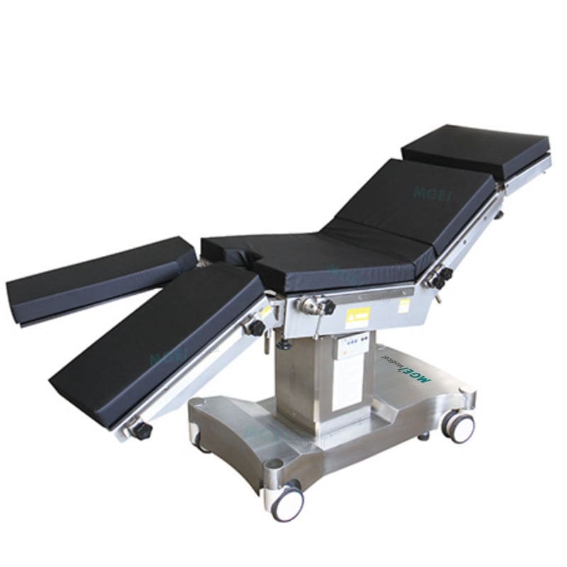 汎用手術台 - MGE-OT31B - Medige International Industries - 油圧式 / 高さ調節可能 / 移動型