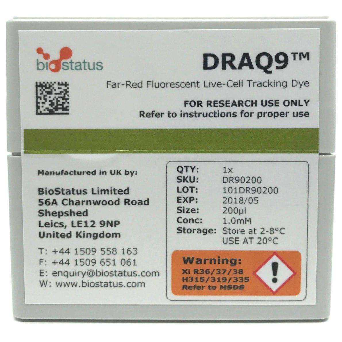 染料試薬 - DRAQ9™ - BioStatus - 研究用