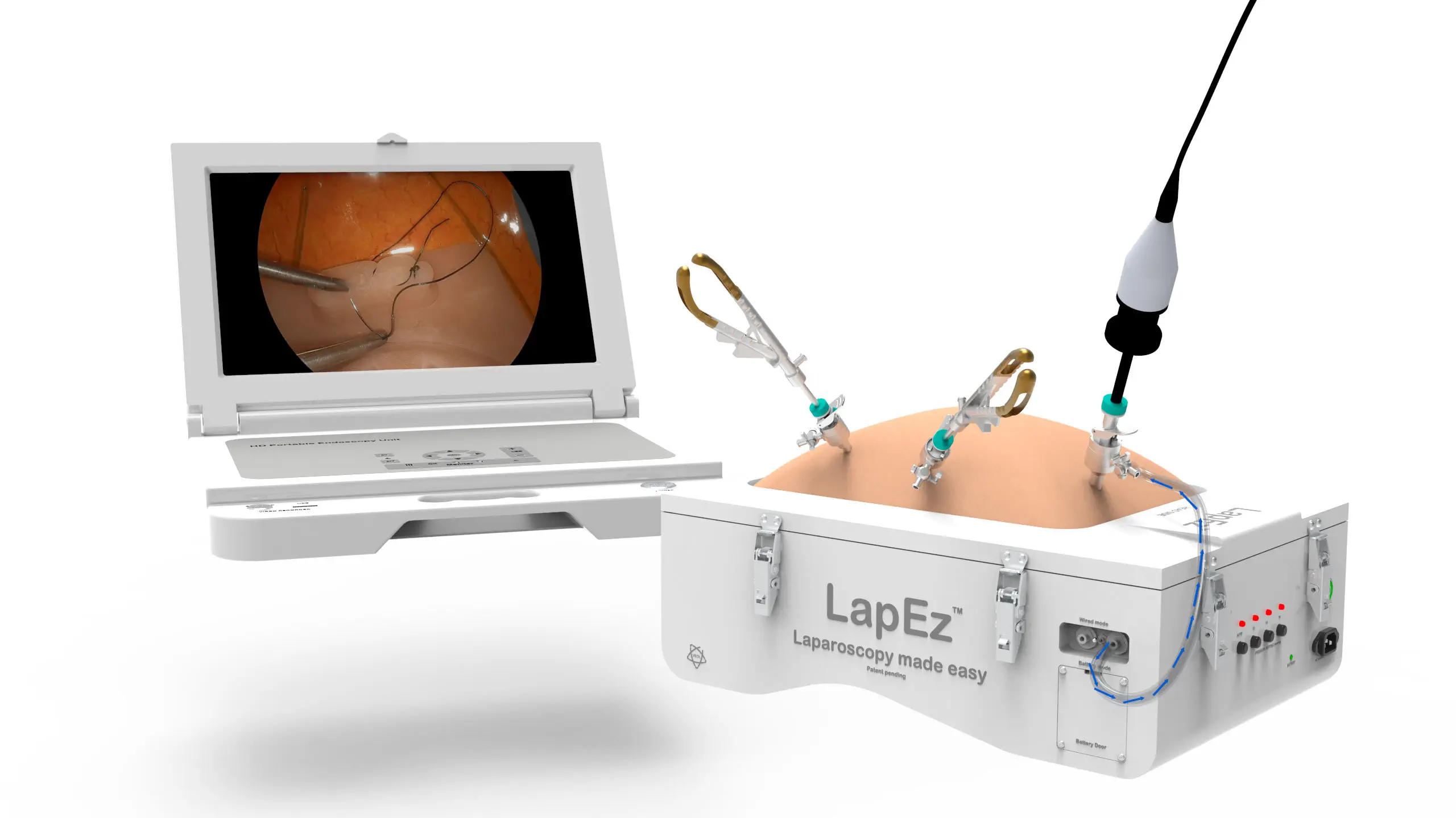 腹腔鏡検査用シミュレーター - LapEz - Veol Medical Technologies