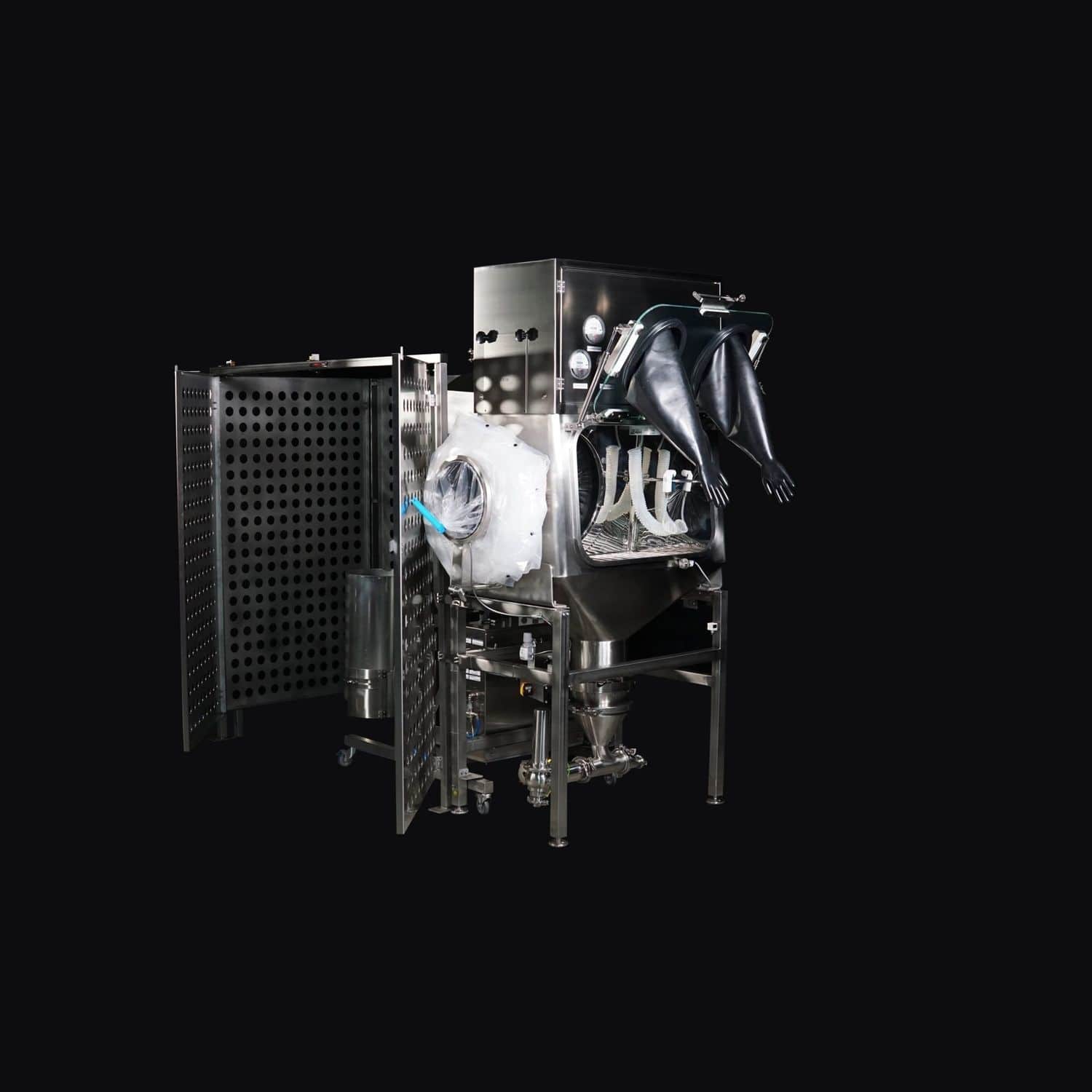 製薬産業用グローブボックス - OEB4-5 - CSV Containment - ドラム缶の
