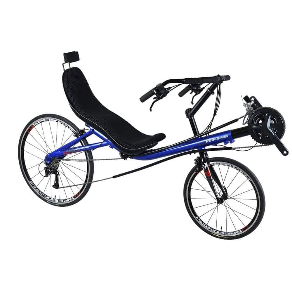 Performer Unicorn リカンベントバイク フレームセット ペダル式リカンベント - Unicorn - Cycles Performer - 大人用 / 青