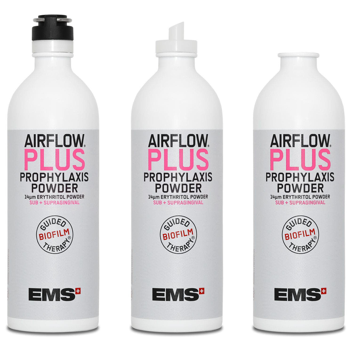 アルミニウム製歯科材料 - AIRFLOW® PLUS - EMS - 予防歯科用 / 粉末状