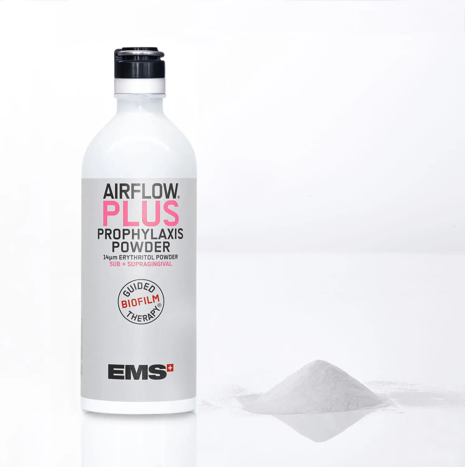 アルミニウム製歯科材料 - AIRFLOW® PLUS - EMS - 予防歯科用 / 粉末状