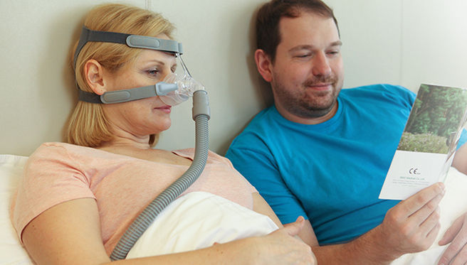 鼻換気マスク - N5 - BMC Medical - CPAP / CPAP療法用 / 透明