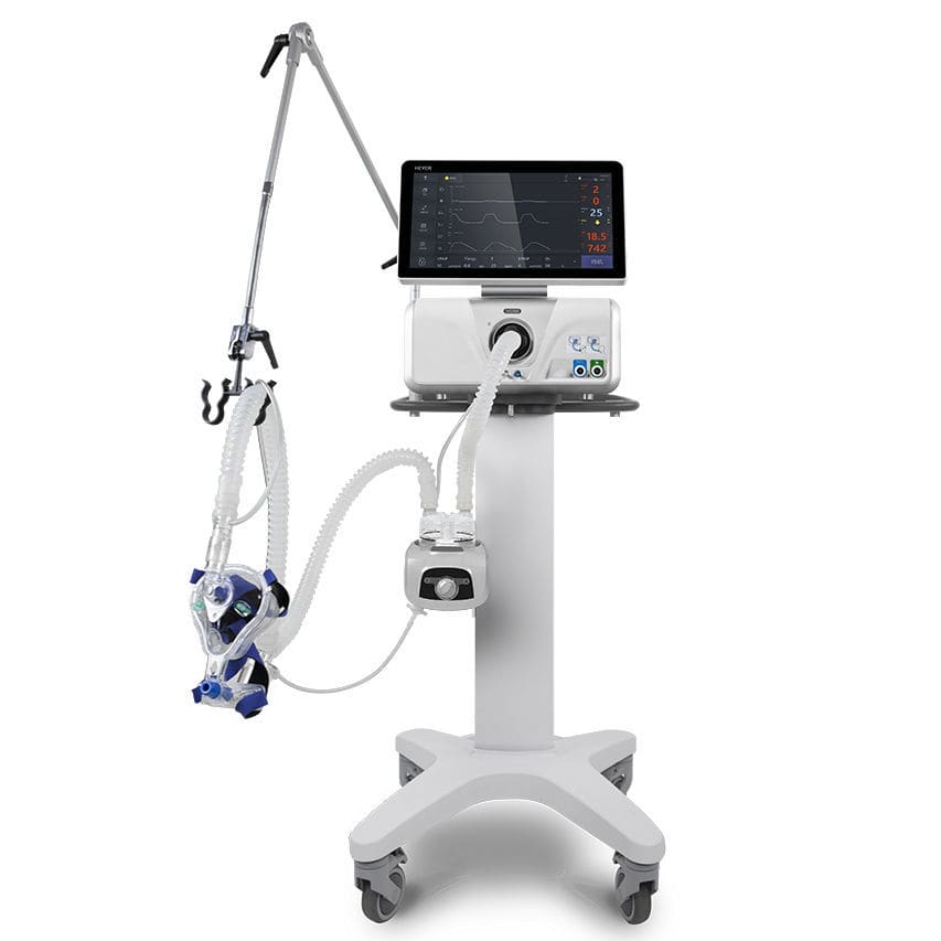 集中治療用人工呼吸器 - VG55 - HEYER Medical - 電子式 / 非侵襲的 / CPAP