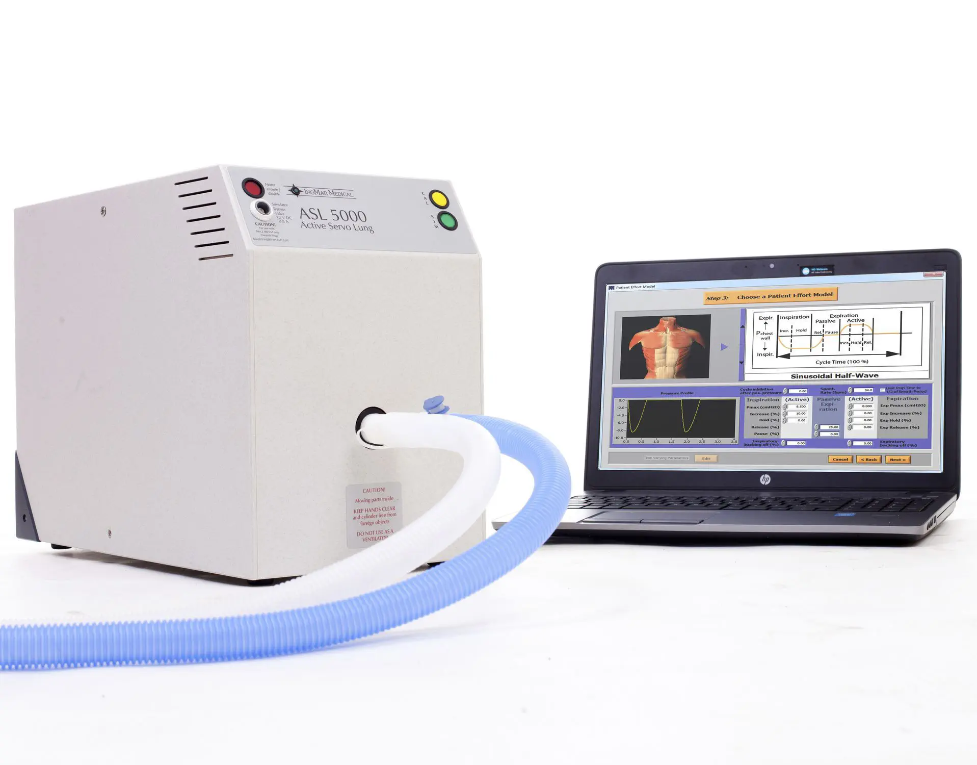 呼吸シミュレーター - ASL 5000 - IngMar Medical - 救急医療用 / 集中